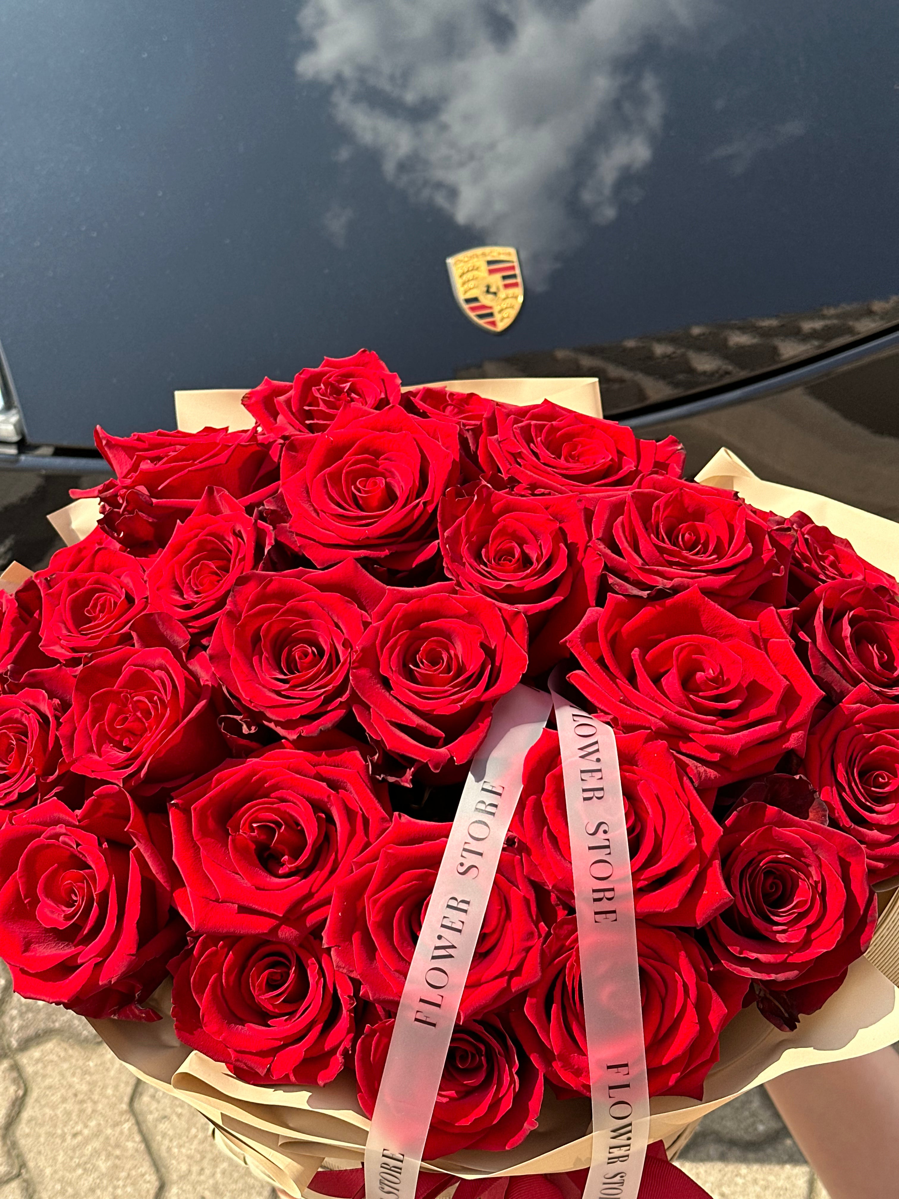 Bukiet kwiatów Red Passion Love