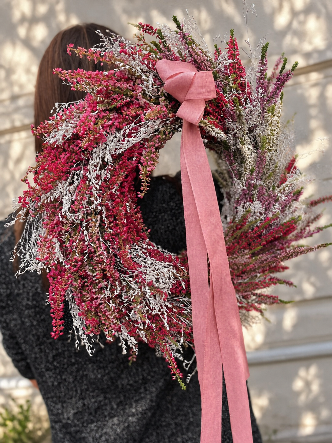 A unique wreath on the door- autumn delicacy No1