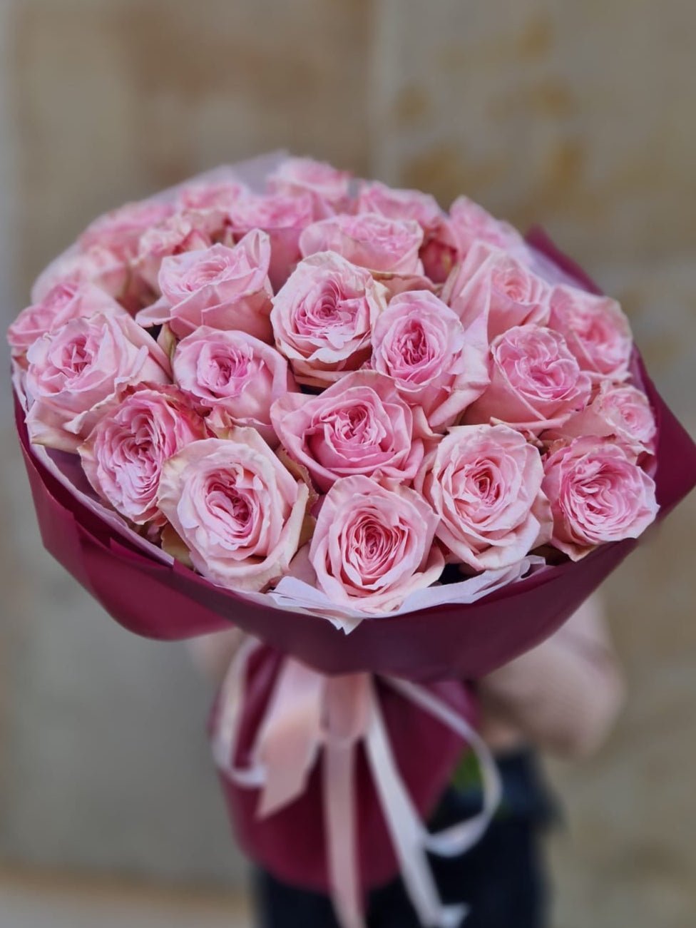 Róża Pink Ohara - kwiaty Flower Store Warszawa