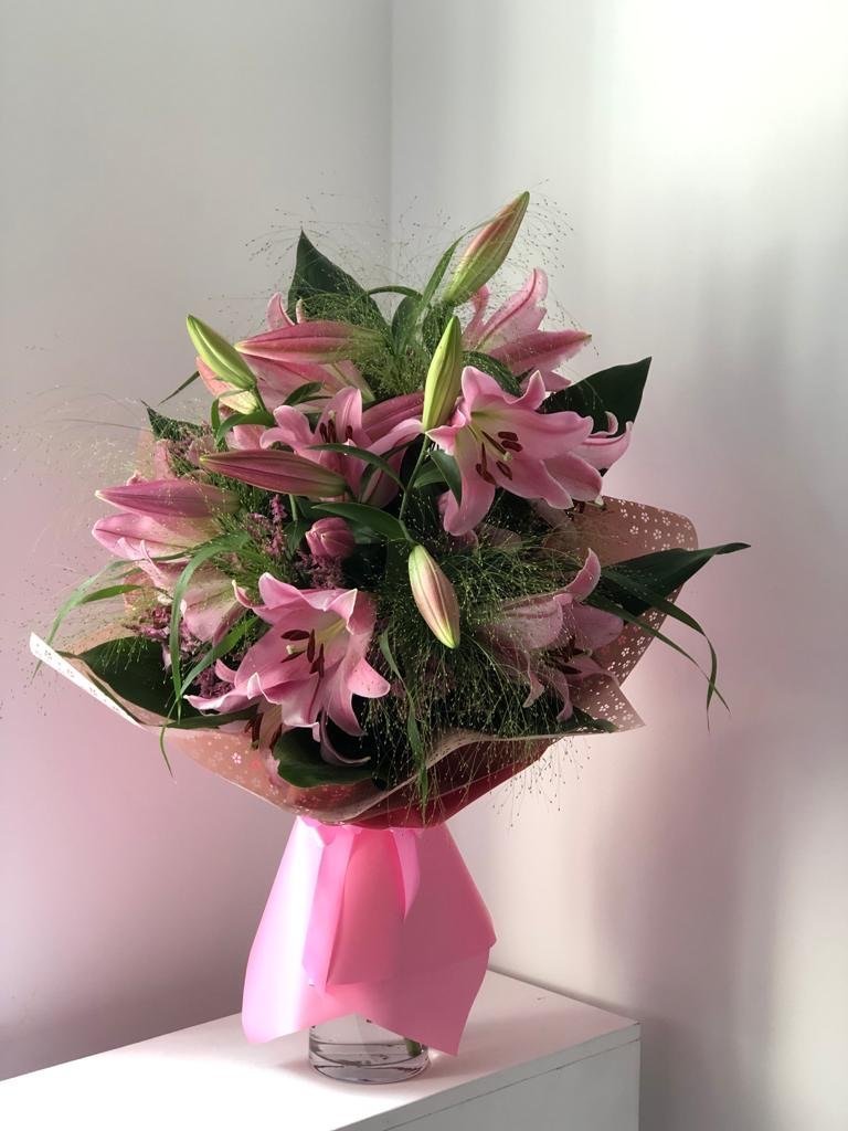 Bukiet - lilie - kwiaty Flower Store Warszawa